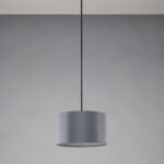 Paralume MaxS corpo grigio E27/E14 - Luce Ambiente Design