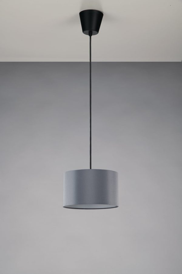 Paralume MaxS corpo grigio E27/E14 - Luce Ambiente Design - immagine 1