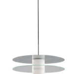 Sospensione Record corpo cromo 1XE27- Luce Ambiente Design