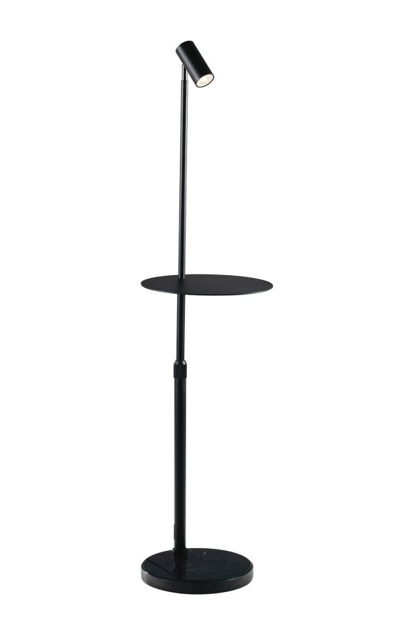 Piantana Relax corpo nero1XGU10 - Luce Ambiente Design - immagine 1