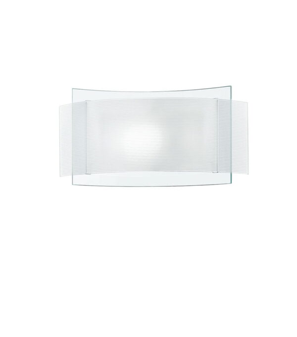 Applique Righe corpo bianco 1XE27 - Luce Ambiente Design - immagine 1