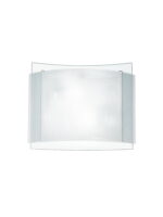 Plafoniera Righe corpo bianco 3XE27 - Luce Ambiente Design