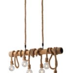 Sospensione Rope corpo corda 6XE27 - Luce Ambiente Design