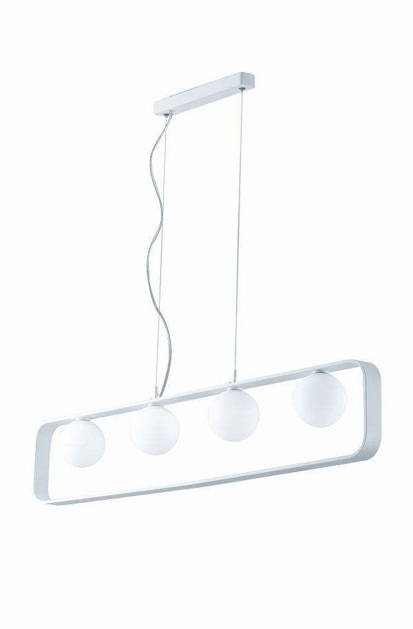 Sospensione Roxy corpo bianco 4XG9 - Luce Ambiente Design - immagine 1