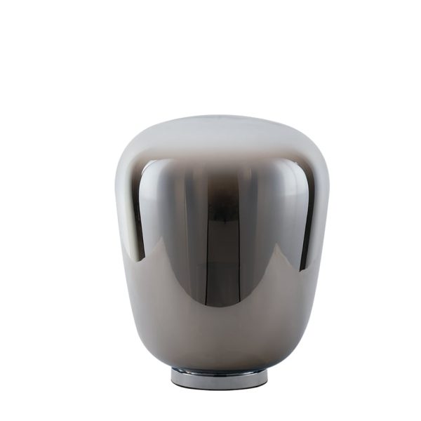 Lume Smoke corpo vetro fume' 1X27 - Luce Ambiente Design - immagine 1