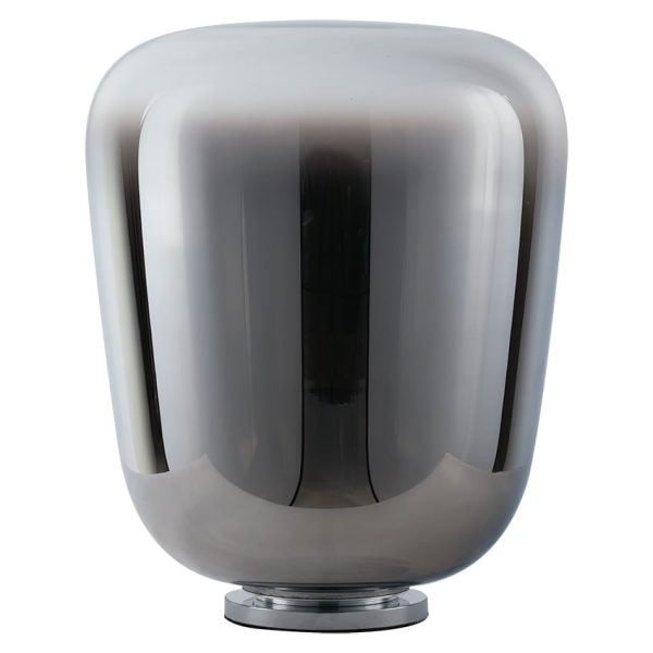 Lume Smoke corpo vetro fume' 1X27 - Luce Ambiente Design - immagine 1