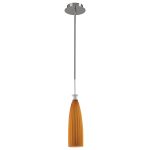 Sospensione  Swing corpo ambra 1XE14 - Luce Ambiente Design