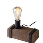 Lume Texas corpo nero 1XE27 - Luce Ambiente Design