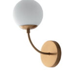 Applique Themys corpo ottone 1XE14 - Luce Ambiente Design