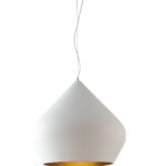Sospensione Tholos corpo bianco 1XE27 - Luce Ambiente Design