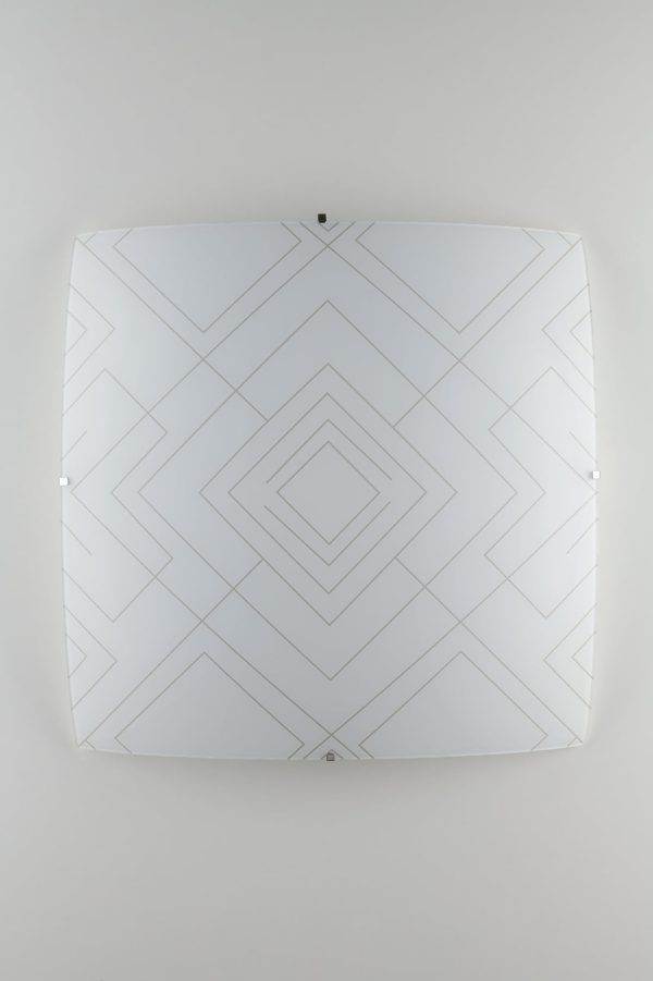 Plafoniera Vector corpo bianco 4XE27 - Luce Ambiente Design - immagine 1