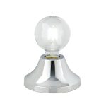 Lume Vesevus corpo cromo 1XE27 - Luce Ambiente Design