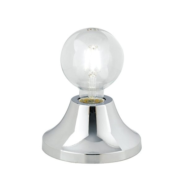 Lume Vesevus corpo cromo 1XE27 - Luce Ambiente Design - immagine 1