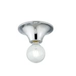 Plafoniera Vesevus corpo cromo 1XE27 - Luce Ambiente Design