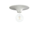 Plafoniera Vesevus corpo bianco 1XE27 - Luce Ambiente Design