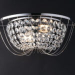Applique Vienna corpo cromo 2XE14 - Luce Ambiente Design