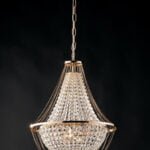Sospensione Vienna corpo oro 4XE14 - Luce Ambiente Design