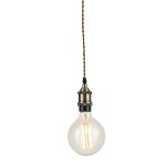Sospensione Vintage corpo rame 1XE27 - Luce Ambiente Design