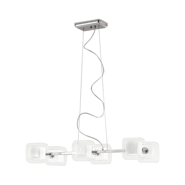 Sospensione Yoga corpo cromo 6XG9 - Luce Ambiente Design - immagine 1