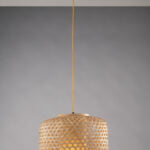 Sospensione Zen corpo beige 1XE27 - Luce Ambiente Design