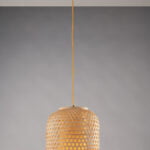Sospensione Zen corpo beige 1XE27 - Luce Ambiente Design