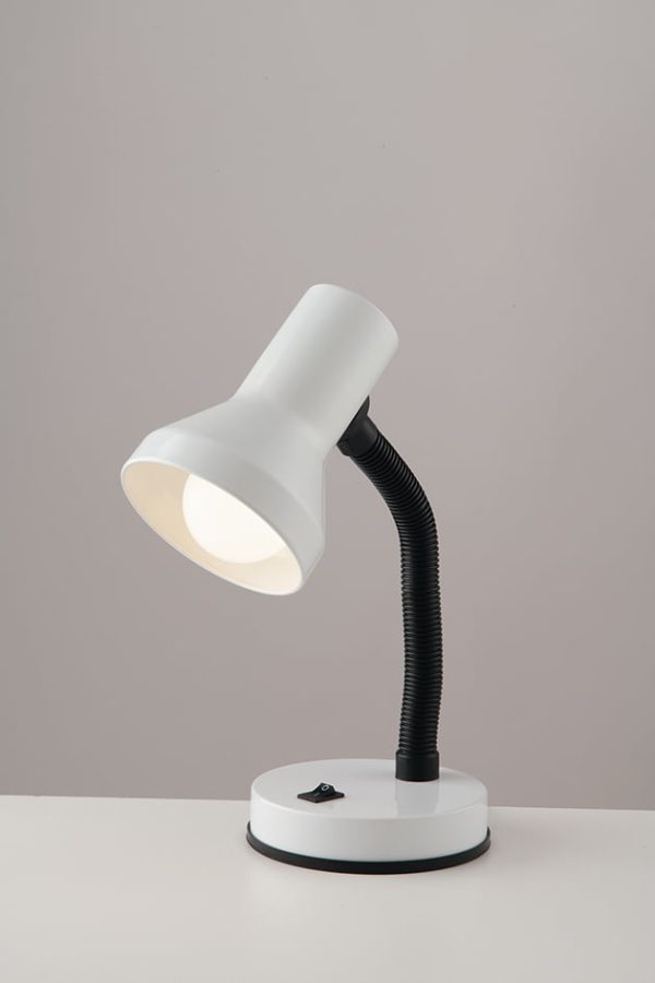 Lampada da lettura LDT corpo bianco 1XE27  - Luce Ambiente Design - immagine 1