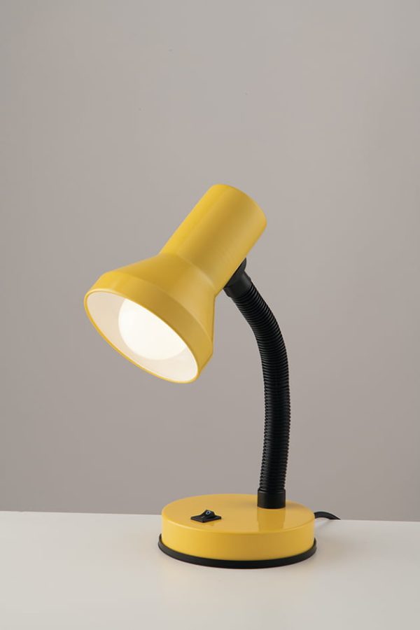 Lampada da lettura LDT corpo giallo 1XE27 - Luce Ambiente Design - immagine 1