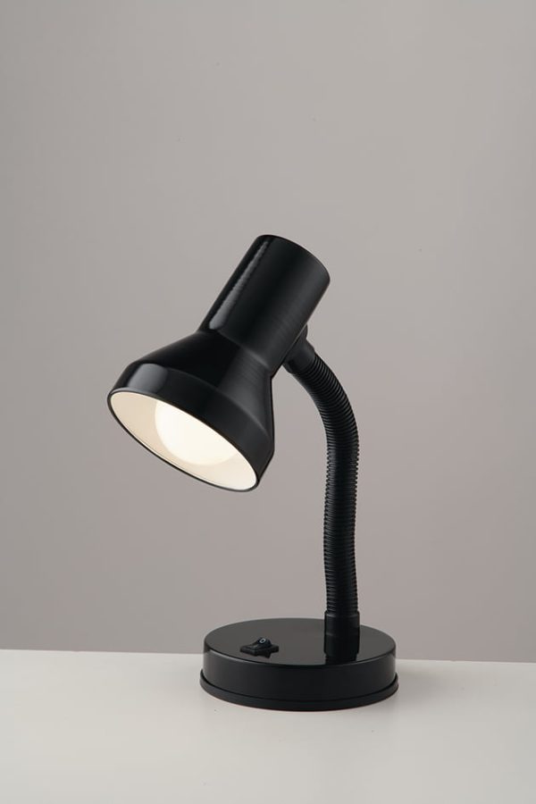 Lampada da lettura LDT corpo nero 1XE27 - Luce Ambiente Design - immagine 1
