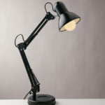 Lampada da lettura Architetto corpo nero 1XE27 - Luce Ambiente Design