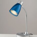 Lampada da lettura Arkimede corpo blu 1XE14 - Luce Ambiente Design