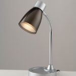Lampada da lettura Arkimede corpo nero 1XE14 - Luce Ambiente Design