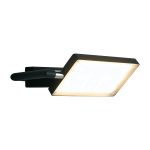 Applique LED Book corpo nero 17W 1300lm 3200K - Luce Ambiente Design