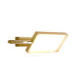 Applique LED Book corpo oro  17W 1300lm 3200K  - Luce Ambiente Design