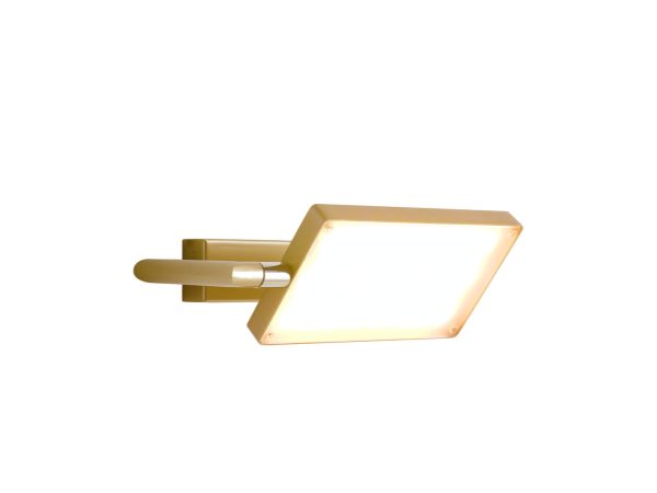 Applique LED Book corpo oro  17W 1300lm 3200K  - Luce Ambiente Design - immagine 1
