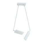 Plafoniera LED Book corpo bianco 2X17W 2600lm 3200K- Luce Ambiente Design