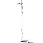 Piantana LED Book corpo nero 17W 1300lm 3200K - Luce Ambiente Design