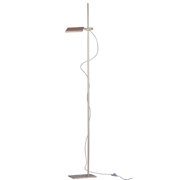 LED-BOOK-PT-ORO Piantana LED Book corpo oro 17W 1300lm 3200K - Luce Ambiente Design - immagine 1