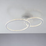Plafoniera LED Bryant corpo bianco 45W 3040lm 4000K - Luce Ambiente Design