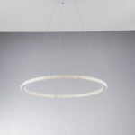 Sospensione LED Bryant corpo bianco 45W 3265lm 4000K - Luce Ambiente Design