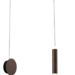 Applique LED Candle corpo bronzo 7W 450lm 4000K - Luce Ambiente Design