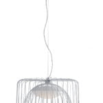 Sospensione LED Cougar corpo bianco 24W 1920lm 4000K - Luce Ambiente Design