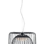 Sospensione LED Cougar corpo nero 24W 1920lm 4000K - Luce Ambiente Design