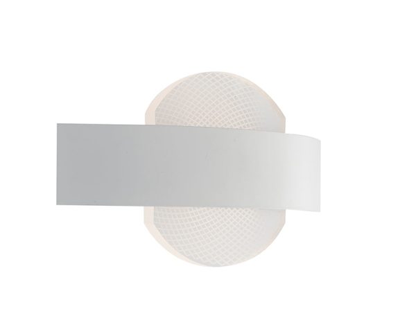 Applique LED Eternity corpo bianco 10W 800lm 4000K - Luce Ambiente Design - immagine 1
