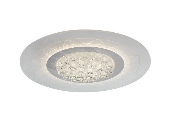 LED-HIMALAYA-PL50 Plafoniera LED Himalaya corpo bianco 42W 3360lm 4000K - Luce Ambiente Design - immagine 1