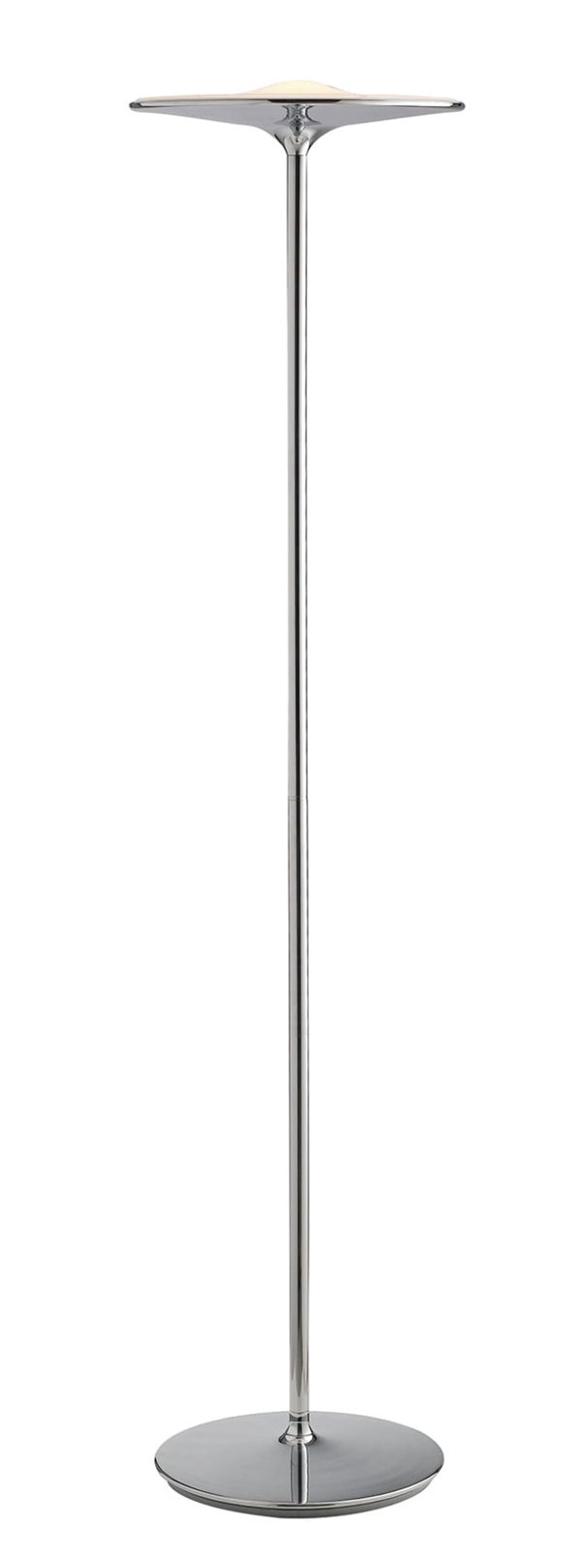 LED-IKON-PT-CR Piantana LED Ikon corpo cromo 36W 2880lm 4000K - Luce Ambiente Design - immagine 1