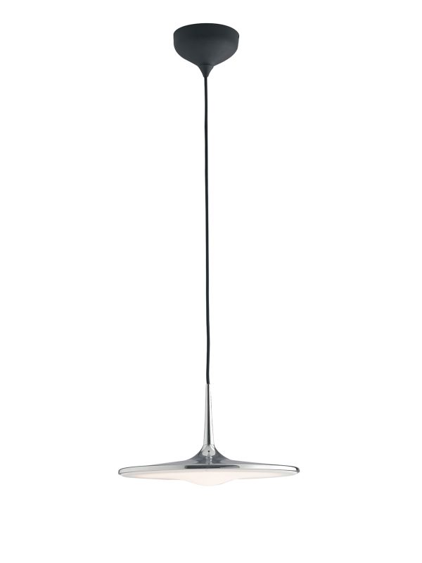 LED-IKON-S-CR Sospensione LED Ikon cromo 36W 2880lm 4000K- Luce Ambiente Design - immagine 1