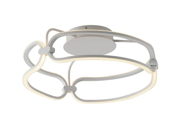 LED-INFINITY-PL45 Plafoniera LED Infinity corpo bianco 33W 2970lm 4000K - Luce Ambiente Design - immagine 1
