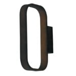Applique LED Moka corpo marrone 1X5W 350lm 4000K - Luce Ambiente Design