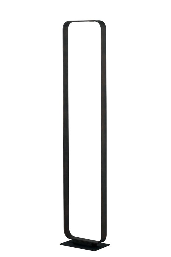 Piantana LED MOKA corpo marrone 2X8W 1120lm 4000K - Luce Ambiente Design - immagine 1
