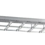 Plafoniera LED Moles corpo cromo 21W 1785lm 4000K - Luce Ambiente Design